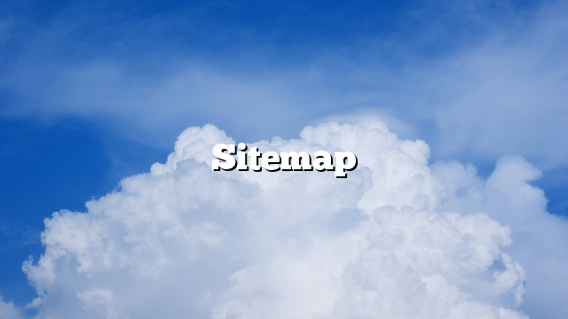 Sitemap